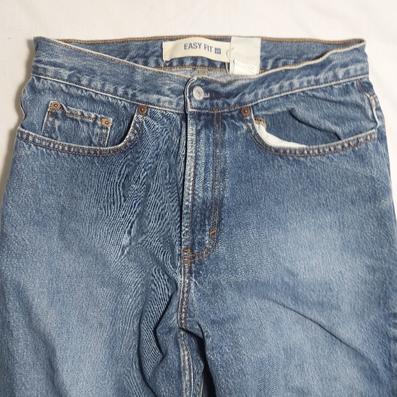Gap Easy Fit Mens Straight Leg Mid Rise Blue Jeans, 30 x 31" - Picture 4 of 10